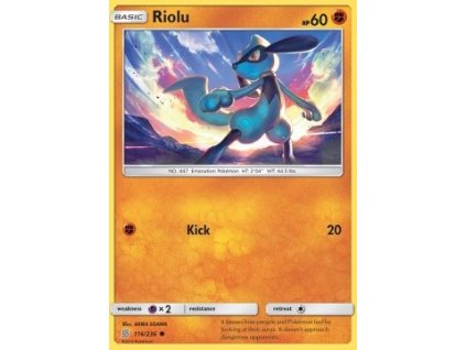 UNM 116/236 Riolu - Unified Minds