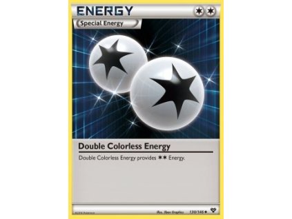 XY 130/146 Double Colorless Energy - XY