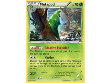 FLF 002/106 Metapod - Flashfire