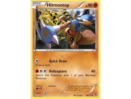 FFI 049/111 Hitmontop - Furious Fists