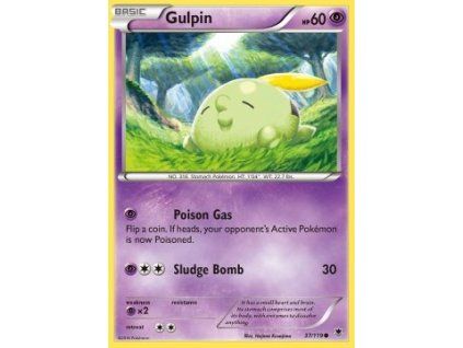 PHF 037/119 Gulpin - Phantom Forces (Stav Excellent, Verze NORMAL)