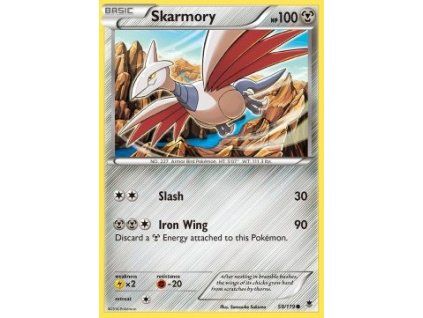 PHF 059/119 Skarmory - Phantom Forces (Stav Excellent, Verze NORMAL)