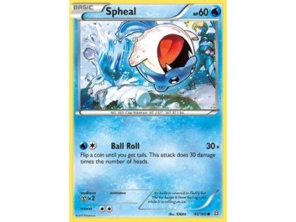PRC 045/160 Spheal - Primal Clash (Stav Excellent, Verze NORMAL)