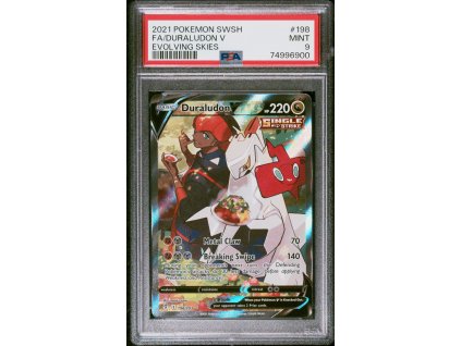 EVS 198/203 Duraludon V - Evolving Skies - PSA 9