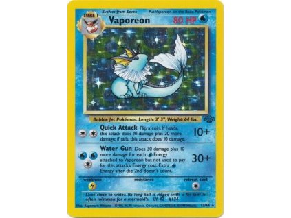 JU 12/64 Vaporeon HOLO - Jungle