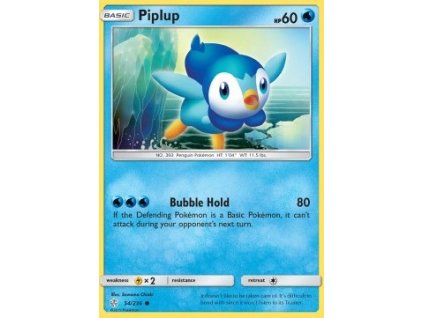 CEC 054/236 Piplup - Cosmic Eclipse