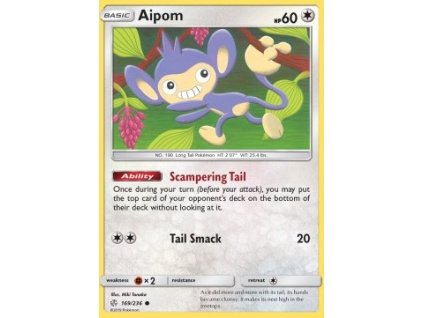 CEC 169/236 Aipom - Cosmic Eclipse