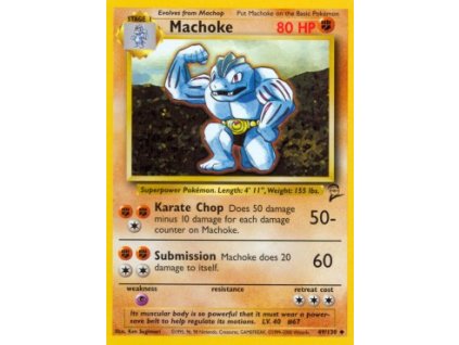 BS2 049/130 Machoke - Base Set 2