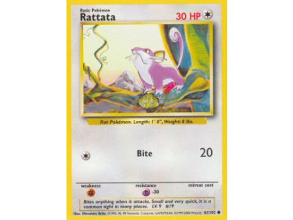 BS 061/102 Rattata - Base Set