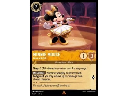 INK 009/204 Minnie Mouse - Musical Artist - Into The Inklands