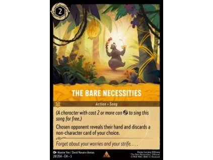 INK 028/204 The Bare Necessities - Into The Inklands