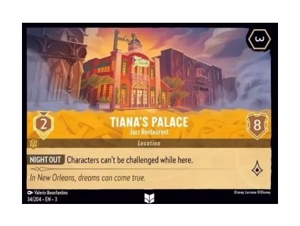 INK 034/204 Tiana's Palace - Jazz Restaurant - Into The Inklands