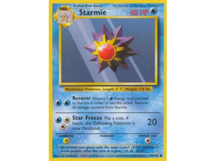 BS 064/102 Starmie - Base Set