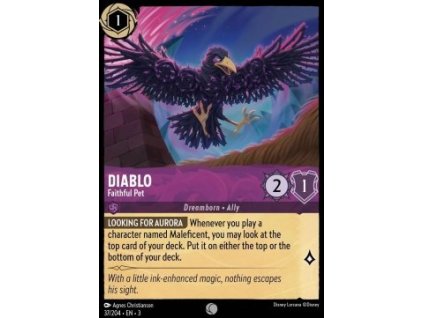 INK 037/204 Diablo - Faithful Pet - Into The Inklands