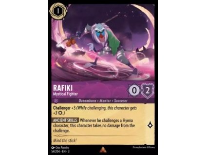 INK 054/204 Rafiki - Mystical Fighter - Into The Inklands