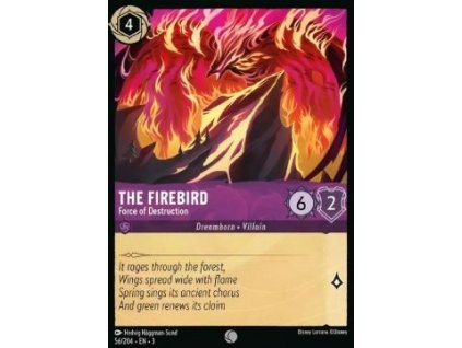 INK 056/204 The Firebird - Force of Destruction - Into The Inklands