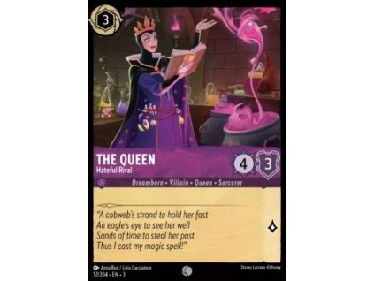 INK 057/204 The Queen - Hateful Rival - Into The Inklands