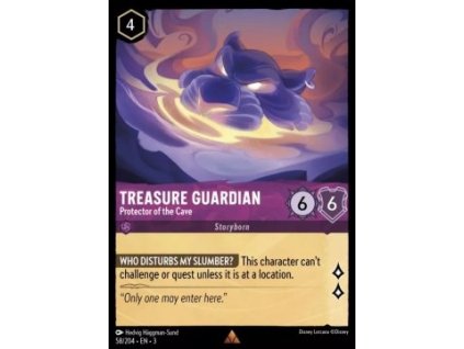 INK 058/204 Treasure Guardian - Protector of the Cave - Into The Inklands