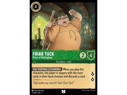 INK 073/204 Friar Tuck - Priest of Nottingham - Into The Inklands