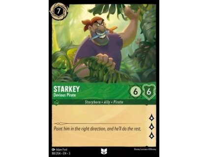 INK 088/204 Starkey - Devious Pirate - Into The Inklands