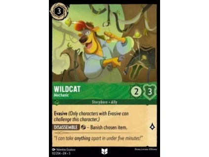 INK 092/204 Wildcat - Mechanic - Into The Inklands