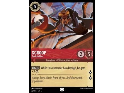 INK 122/204 Scroop - Backstabber - Into The Inklands