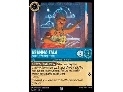 INK 142/204 Gramma Tala - Keeper of Ancient Stories - Into The Inklands