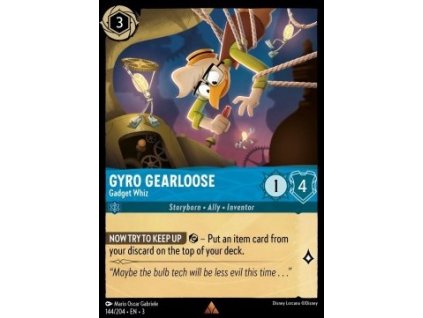 INK 144/204 Gyro Gearloose - Gadget Whiz - Into The Inklands