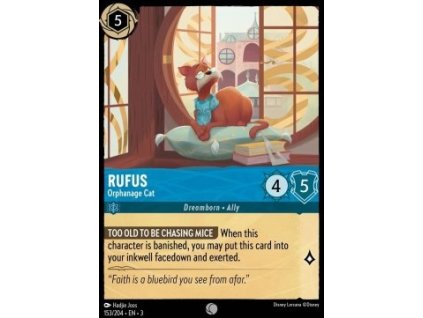 INK 153/204 Rufus - Orphanage Cat - Into The Inklands