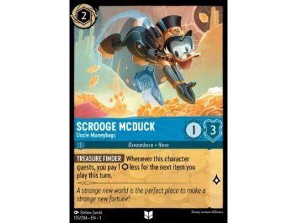 INK 155/204 Scrooge McDuck - Uncle Moneybags - Into The Inklands
