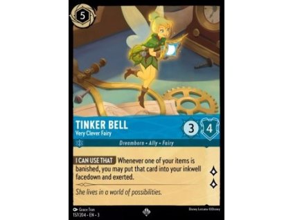 INK 157/204 Tinker Bell - Very Clever Fairy - Into The Inklands