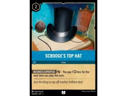 INK 166/204 Scrooge's Top Hat - Into The Inklands