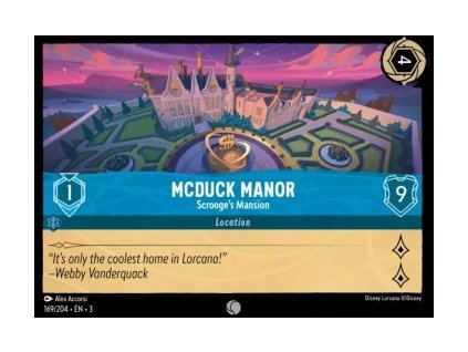 INK 169/204 McDuck Manor - Scrooge's Mansion - Into The Inklands