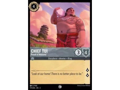 INK 171/204 Chief Tui - Proud of Motunui - Into The Inklands