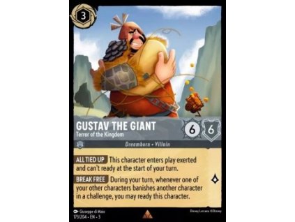 INK 173/204 Gustav the Giant - Terror of the Kingdom - Into The Inklands