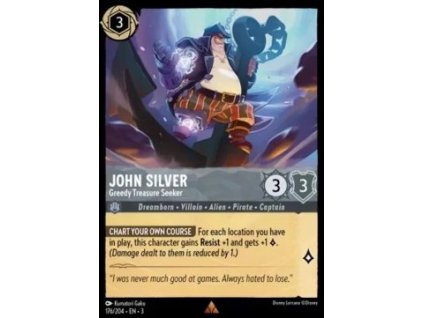 INK 176/204 John Silver - Greedy Treasure Seeker - Into The Inklands