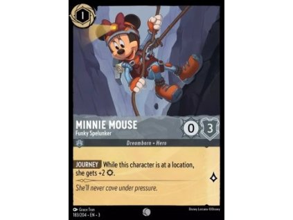 INK 183/204 Minnie Mouse - Funky Spelunker - Into The Inklands