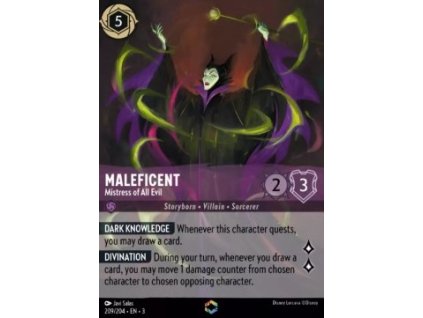 INK 209/204 Maleficent - Mistress of All Evil (V.2) - Into The Inklands