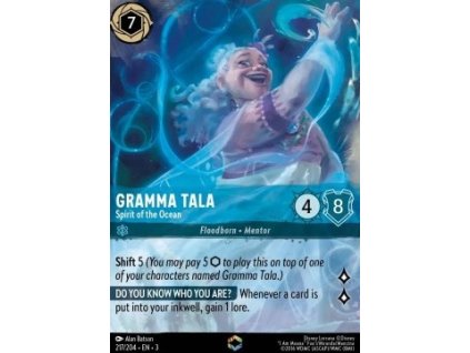 INK 217/204 Gramma Tala - Spirit of the Ocean (V.2) - Into The Inklands