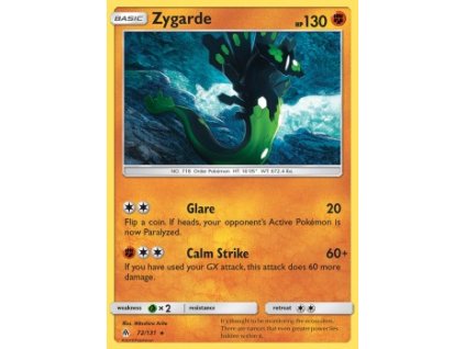 FLI 072/131 Zygarde - Forbidden Light
