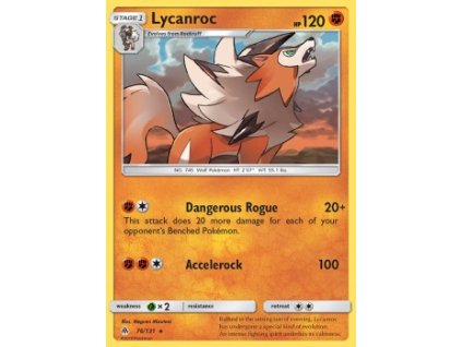 FLI 076/131 Lycanroc - Forbidden Light