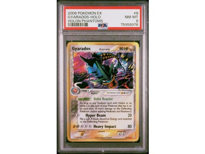 HP 008/110 Gyarados δ Delta Species - EX Holon Phantoms - PSA 8