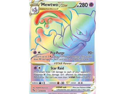PGO 079/078 Mewtwo VSTAR - Pokémon GO