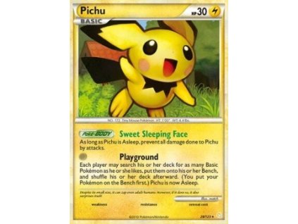 HS 028/123 Pichu - HeartGold SoulSilver