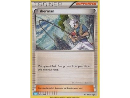 CLB 022/034 Fisherman - Trading Card Game Classic