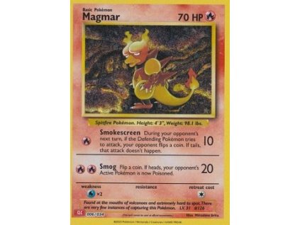CLC 006/034 Magmar - Trading Card Game Classic