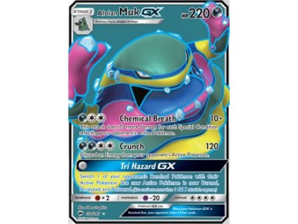 BUS 138/147 Alolan Muk GX - Burning Shadows