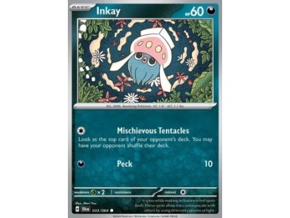 SFA 033/064 Inkay - Shrouded Fable