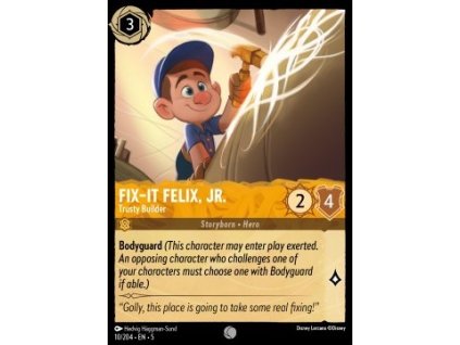 SSK 010/204 Fix‐It Felix, Jr. - Trusty Builder - Shimmering Skies