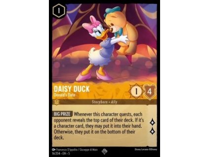 SSK 016/204 Daisy Duck - Donald's Date - Shimmering Skies